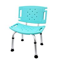 LBSX Safety Comfort Shower Chair Bath Seat with Padded Armrests and Back, Great for Bathtubs, Supports up to 100kg