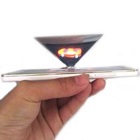 Smartphone Hologram Projector Suitable All Smartphones, Holographic Prism 2 Packs