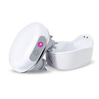 Electric Chest Massager Chest Vacuum Massage Silica Gel 3 Modes 2 Speed One-Click Operation Life Waterproof USB Charging Bust Lift Up Machine Suitable for Chest Back Head Legs Buttocks