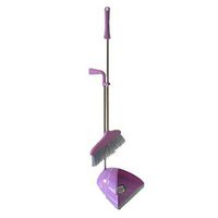 Kylin Express Durable Removable Broom and Dustpan Standing Upright Grips Sweep Set with Long Handle, C12