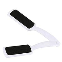 Sohapy 2Pack Professional Pedicure Double Sided Foot Rasp File,Cracked Skin Corns Callus Remover Feet Rasp(White)