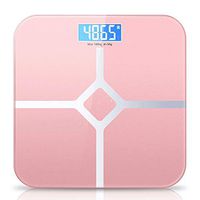 ZLZZY Bathroom Smart Household Electronic Bathroom Digital Body Bariatric LED Display (Color : Pink)