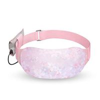 Heating Pad Electric Portable Heating Waist Pad for Menstrual Cramps Lower Back Stomach Pain Relief Warming Waist Belt with 3 Temperature (Color : Pink, Size : Free Size)