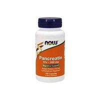 NOW FOODS Pancreatin 2000mg Capsules, 100 CT