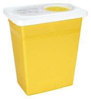 Chemo/Sharps Container, 12 Gal., Sliding