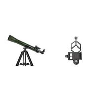 Celestron ExploraScope 22101 70AZ Refractor Telescope with Basic Smartphone Adapter 1.25" Capture Your Discoveries
