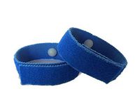 Travel Wristbands, Motion Sickness Bracelet, Natural Nausea Relief, Bracelet Pair, Acupressure Tool, Acupressure Bands, Pressure Point(Small/Child 6.5", Blue)