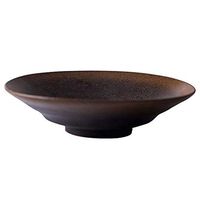 Home big wrist Snack Folk culture bowl Creative Ceramic Folk culture bowl, 800ml Soup Folk culture bowl Salad Folk culture bowl, Cold Folk culture bowl Cooking & Dining (Color : Brown, Size : 23.5 6