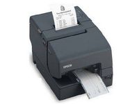Epson C31CB25024 TM-H6000IV Multifunction Printer, 9 Pin, MICR and Endorsement, Serial and USB Interfaces, Without PS-180, Dark Gray