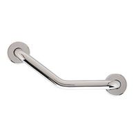 CSI Bathware BAR-BB16-TW-125-PO Boomerang Shaped Grab Bar, Polished