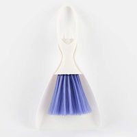 LTLHXM Hand Broom and Dustpan Suits, Mini Dustpan Brush Nesting Small Cleaning Broom for Tables, desks, countertops, Keyboards, Cars, Dogs, Cats and Other Pets