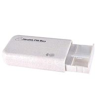 Pill Organizer, Daily and Weekly Pill Medicine Container Case, Fish Oil Portable Pill Case in Travel Moisture Resistant