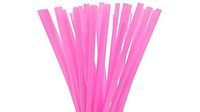 50 8" Pink Boba Bubble Tea Straws by Buddha Bubbles Boba
