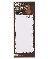 Squeeze Me S'More! Magnetic Animal Print Notepad by LazyOne | 50 Easy Tear Off Sheets Of Paper (ONE SIZE)