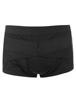 Lauftex Hernia Truss Underwear for Men (Black, M/Hips 37.8-39.4 inch)