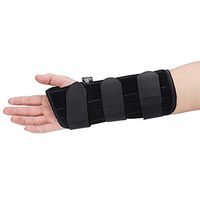 Wrist Support Brace Splint Adjustable Breathable Wrist Brace Hand Support Arm Protection Strap Ideal for Injuries to Carpal Tunnel, Arthritis Recovery And Sprains(M-Right)