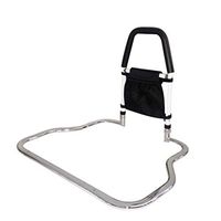 LYP-Medical Adult Home Bed Safety Rail & Handle+Height Adjustable Elderly Standing Assist Aid&Storage Pocket