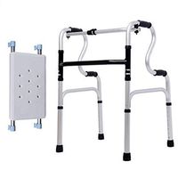 Folding Walking aids Aluminum Alloy Material Water Resistant Walker for Elderly, Seniors, Handicap, Disabled max Bearing Weight 180kg(400 lbs)