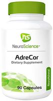 NeuroScience AdreCor - Adrenal Energy Support Complex with Rhodiola and Histidine to Help Reduce Fatigue and Stress (90 Capsules)