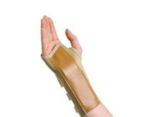 Medline Elastic Wrist Splint, Medium, Right