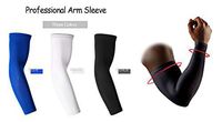 LeeHome Arm Supports,UV Sun Protection Arm Sleeves for Youth & Adult,Arm Guards Elbow Brace for Basketball/Football/Golf/Cycling/Running. (3 Pair) (Three Colors, Medium)