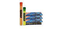 100% Authentic Juicy Jays 1 1/4 Rolling Papers Bundled with Two Exclusive Destroyer Plastics Doob Tubes One Large One Small (Blueberry Juicy Jays 1 1/4, 3)