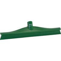 Vikan 71402 Rubber Polypropylene Frame Single Blade Squeegee, 16", Green