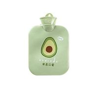 Silicone hot Water Bottle Durable Hot Water Bag Reusable Portable Hot Water Winter Water Injection Hot Water Bottle Warm Palace Bag Water-Filled Hot Water Bottle Hot Water Bottles (Color : F)