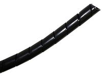 1/2" Kable Kontrol Flexible Polyethylene Spiral Tube Cable Wire Wrap (1/2 inch Spiral Wrap - 10 foot Long, Black)