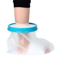 WDDMFR Child Waterproof Foot Cast, Wound Cover Protector Watertight Cast Bag, for Broken Surgery Foot Wound Burns Ankle Toe