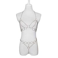 Role Playing Maid Metal Iron Chain Uniform