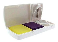 Compact pill cutter splitter and pill storage box by iAS
