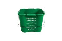 San Jamar KPP196GN Kleen Pail Pro, 6 Quart, Green