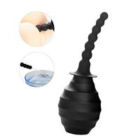Enema Bulb-Silicone Clean Anal Douches -Simple to Use Portable Insert Vaginal, Medical-Grade Deluxe Home Enema for Man or Women