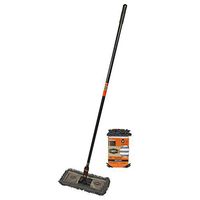 Value Pack: SWOPT 18" Dust Mop – 60" Steel Handle – Additional 18" Microfiber Refill – Handle Interchangeable with Other SWOPT Products – Picks Up Dust & Pet Hair – Safe for Tile, Laminate & Wood