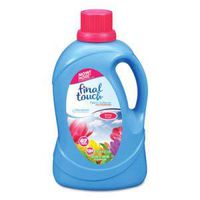 Final Touch Scented Fabric Softener, Spring Fresh, 134 oz Bottle, 4/Carton (6 Cartons)
