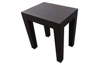 DesignByIntent Polypropylene Shower Stool in Brown