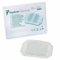 3M Tegaderm Absorbent Clear Dressing - 3 3/8" x 4 1/2" Box of 5