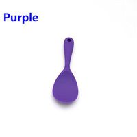 King Liang Silicone Pot Ladle Does Not Hurt The Tank Heat-resistant Kitchen Tools (Purple)