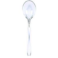 Amscan 8014.86 Premium Mid‑Weight Soup Spoon, One Size, Clear
