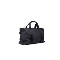 F&W WF Travel Bag - Large-Capacity Portable Oxford Cloth Fitness Outdoor Short-Distance Travel Bag Black (Color : Black, Size : 483018cm)