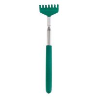 Portable Extendable Telescopic Metal Backscratcher / Back Scratcher In Green