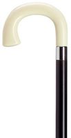 Men Square Nose Cane Black Maple With Ivory Handle  -Affordable Gift! Item #HAR-9121038