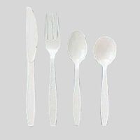 Imports Ipack Solutions Heavy Weight Cutlery Knife White, Plastic | 1000/Case