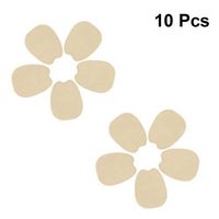 SUPVOX 10 Pairs Metatarsal Pads Gel Ball of Foot Cushions Comfort Shoe Inserts for High Heels Insoles Extra Soft Reusable Forefoot Pads for Women Shoe Rapid Pain Relief