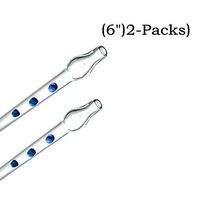 6" Honey Straw (6")2-Packs),Dark Blue