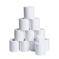 10 Rolls 3-Ply Soft Toilet Paper Hollow Replacement Roll Paper Print Interesting Toilet Paper Ultra-Soft Tissue (Multicolor, 10x10cm)
