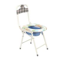 Vei Jie Toilet Seat, Folding Chair is Light, Sturdy and Simple, Suitable for The Elderly, Portable Toilet for The Disabled - 35cmX43cmX75cm db