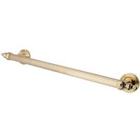 Kingston Brass DR710182 Designer Trimscape Templeton  Grab Bar 18-Inch with TL TIP, Polished Brass
