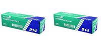 Reynolds Wrap 914 PVC Film Roll w/Cutter Box, 18" x 2000ft, Clear (2)